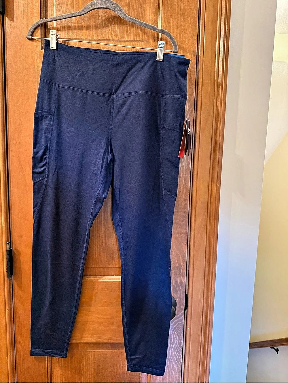 Reebok Skinny High Rise Legging High Rise Leggings in Blue XL NWT